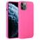 Case Cover For iPhone 11 Pro Max Weave Texture Silicone Phone Case(Rose Red)