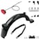 Case Cover X0130 Electric Scooter Rear Fenders Bracket Tail Light Screw Cap Tool Set For Xiaomi Mijia M365 Pro 2(Black Suit)