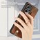Case cover For Xiaomi Redmi Note 12 Pro 5G Cross Leather Ring Vertical Zipper Wallet Back Phone Case(Brown)