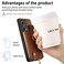 Case cover For Xiaomi Redmi Note 12 Pro 5G Cross Leather Ring Vertical Zipper Wallet Back Phone Case(Brown)