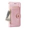 Case cover Zipper Bag PU + TPU Horizontal Flip Leather Case with Holder &amp; Card Slot &amp; Wallet &amp; Lanyard For Xiaomi Redmi Note 9S(Rose Gold)