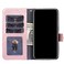Case cover Zipper Bag PU + TPU Horizontal Flip Leather Case with Holder &amp; Card Slot &amp; Wallet &amp; Lanyard For Xiaomi Redmi Note 9S(Rose Gold)