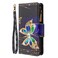 Case cover For Xiaomi Redmi Note 7 Colored Drawing Pattern Zipper Horizontal Flip Leather Case with Holder &amp; Card Slots &amp; Wallet(Big Butterfly)