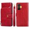Case cover For Xiaomi Redmi K50 Gaming/Poco F4 GT Zipper Bag Leather Phone Case(Red)