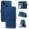 Case cover For Xiaomi Redmi Note 7 Skin Feel Business Horizontal Flip PU Leather Case with Holder &amp; Multi-Card Slots &amp; Wallet &amp; Lanyard &amp; Photo Frame(Blue)