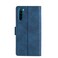 Case cover For Xiaomi Redmi Note 8 Skin Feel Crocodile Texture Magnetic Leather Phone Case(Blue)