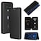Case cover For Xiaomi Black Shark 4 / 4 Pro Carbon Fiber Texture Horizontal Flip TPU + PC + PU Leather Case with Card Slot(Black)