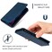 Case cover For Xiaomi Redmi Note8 Pro Retro Skin Feel Business Magnetic Horizontal Flip Leather Case(Navy Blue)