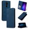Case cover For Xiaomi Redmi Note8 Pro Retro Skin Feel Business Magnetic Horizontal Flip Leather Case(Navy Blue)