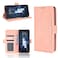 Case cover For Xiaomi Black Shark 5 RS Skin Feel Calf Texture Card Slots Leather Phone Case(Pink)