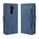 Case cover For Xiaomi Redmi Note 8 Pro Wallet Style Skin Feel Calf Pattern Leather Case ，with Separate Card Slot(Blue)