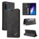 Case cover For Xiaomi Redmi Note 8T Skin Feel Anti-theft Brush Horizontal Flip Leather Case with Holder &amp; Card Slots &amp; Wallet(Black)