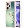 Case cover For Xiaomi Redmi Note 12 Pro+ Global Electroplating Dual-side IMD Phone Case with Ring Holder(Smile)