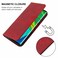 Case cover For Xiaomi Mi CC9 Pro Magnetic Closure Leather Phone Case(Red)
