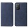 Case cover For Xiaomi Poco M3 Magnetic Closure Leather Phone Case(Blue)