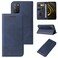 Case cover For Xiaomi Poco M3 Magnetic Closure Leather Phone Case(Blue)