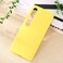 Case cover For Xiaomi Mi 10 Pro 5G Solid Color Liquid Silicone Shockproof Coverage Case(Yellow)