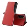 Case cover For Xiaomi Redmi Note10 4G / Note 10S Attraction Flip Holder Leather Phone Case(Red)