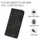 Case cover For Xiaomi Redmi 8 Heart Pattern Skin Feel Leather Phone Case(Black)