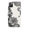 Case cover For Xiaomi Redmi 10 Oil Embossed 3D Drawing Leather Phone Case(Lace Flower)