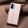 Case cover For Xiaomi Poco F3 / Mi 11i Square Texture Leather Phone Case(Rose Gold)