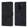 Case cover For Xiaomi Pocophone F1 Skin-feel Embossed Leather Phone Case(Black)