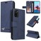 Case cover For Xiaomi Redmi Note 10 GQUTROBE Right Angle Leather Phone Case(Blue)