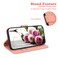 Case cover For Xiaomi Redmi Note 8T Butterfly Rose Embossed Leather Phone Case(Pink)
