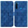 Case cover For Xiaomi Redmi Note 8T Double 8-shaped Embossed Leather Phone Case(Blue)