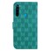 Case cover For Xiaomi Redmi Note 8 Double 8-shaped Embossed Leather Phone Case(Green)