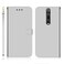 Case cover For Xiaomi Redmi K20 / K20 Pro / Mi 9T / Mi 9T Pro Imitated Mirror Surface Horizontal Flip Leather Case with Holder &amp; Card Slots &amp; Wallet &amp; Lanyard(Silver)