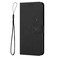 Case cover For Xiaomi Poco X3 NFC Skin Feel Heart Pattern Leather Phone Case(Black)