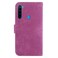 Case cover For Xiaomi Redmi Note 8 Little Tiger Embossed Leather Phone Case(Rose Red)