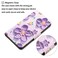 Case cover For Xiaomi Redmi A1 Colored Drawing Leather Phone Case(Purple Flower)