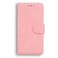 Case cover For Xiaomi Redmi Note 7 / Note 7S Skin Feel Pure Color Flip Leather Phone Case(Pink)