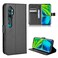 Case cover For Xiaomi Mi CC9 Pro / Note 10 / Note 10 Pro Diamond Texture Leather Phone Case(Black)