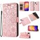 Case cover For Xiaomi Redmi Note 7 Skin Feel Embossed Sunflower Horizontal Flip Leather Case with Holder &amp; Card Slots &amp; Wallet &amp; Lanyard(Rose Gold)