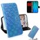 Case cover For Xiaomi Redmi Note 8 Pro Solid Color Colorful Magnetic Buckle Horizontal Flip PU Leather Case with Holder &amp; Card Slots &amp; Wallet &amp; Lanyard(Blue)