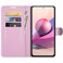 Case cover For Xiaomi Redmi Note 10 4G / Note 10S Litchi Texture Horizontal Flip Protective Case with Holder &amp; Card Slots &amp; Wallet(Pink)
