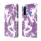 Case cover For Xiaomi Redmi Note 8T Cloud Fog Pattern Horizontal Flip Leather Case with Holder &amp; Card Slot &amp; Wallet(Purple)