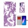 Case cover For Xiaomi Redmi Note 8T Cloud Fog Pattern Horizontal Flip Leather Case with Holder &amp; Card Slot &amp; Wallet(Purple)