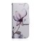 Case cover For Xiaomi Redmi Note 8T Combined Pattern Magnetic Attraction Horizontal Flip Leather Case, Support Holder &amp; Card Slot &amp; Wallet(Magnolia Flower)