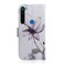 Case cover For Xiaomi Redmi Note 8T Combined Pattern Magnetic Attraction Horizontal Flip Leather Case, Support Holder &amp; Card Slot &amp; Wallet(Magnolia Flower)