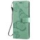 Case cover For Xiaomi Redmi Note 9 Pro 3D Butterflies Embossing Pattern Horizontal Flip Leather Case with Holder &amp; Card Slot &amp; Wallet(Green)