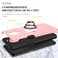 Case cover For Xiaomi Redmi Note 9 Pro / Note 9S PC + TPU Shockproof Magnetic Phone Case with Invisible Ring Holder(Rose Gold)