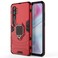 Case cover For Xiaomi Mi CC9 Pro / Mi Note 10 / Mi Note 10 Pro PC + TPU Shockproof Protective Case with Magnetic Ring Holder(Red)