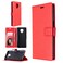 Case cover For Xiaomi Redmi Note9 Pro/Redmi Note 9s Crazy Horse Texture Horizontal Flip Leather Case with Holder &amp; Card Slots &amp; Wallet &amp; Photo Frame(Red)