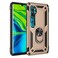 Case cover For Xiaomi Mi CC9 Pro Armor Shockproof TPU + PC Protective Case with 360 Degree Rotation Holder(Gold)