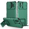 Case cover For Xiaomi Redmi Note 10 4G Stereoscopic Holder Sliding Camshield Phone Case(Green)