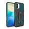 Case cover For Xiaomi Redmi A1 Armor Warrior Shockproof PC + TPU Phone Case(Army Green)